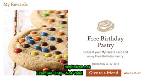 Panera bread birthday - 13959 West Bell Rd. Surprise, AZ 85374. (623) 512-4684. Get Directions Order Online. 